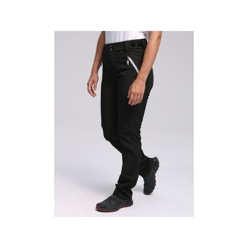 Dámské softshellové kalhoty LOAP LUPALKA Černá/Bílá