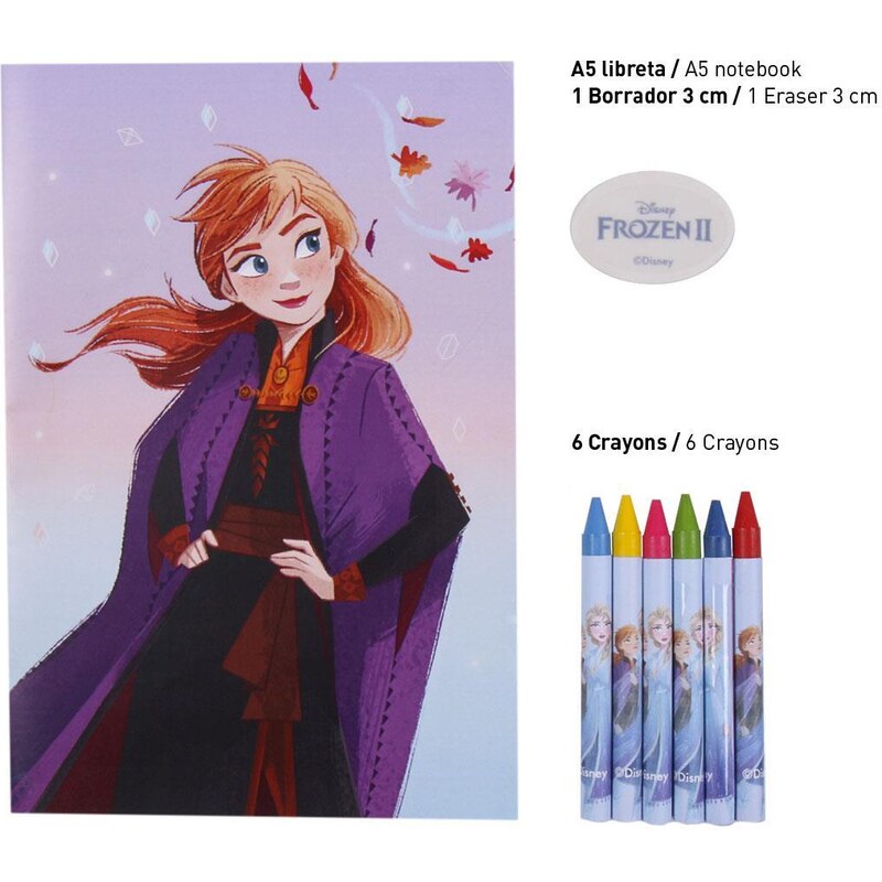 FROZEN 2 STATIONERY SET ESCOLAR FROZEN II