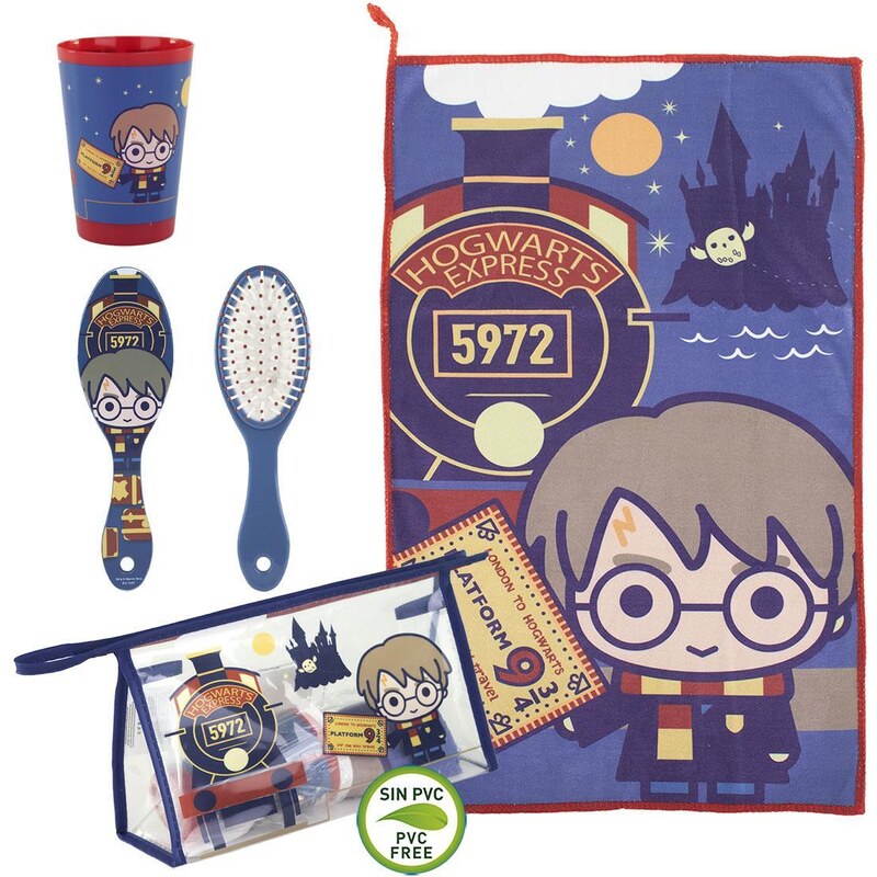 TRAVEL SET TOILETBAG HARRY POTTER