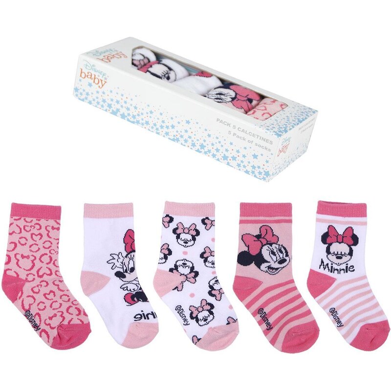 SOCKS PACK 5 PIECES MINNIE