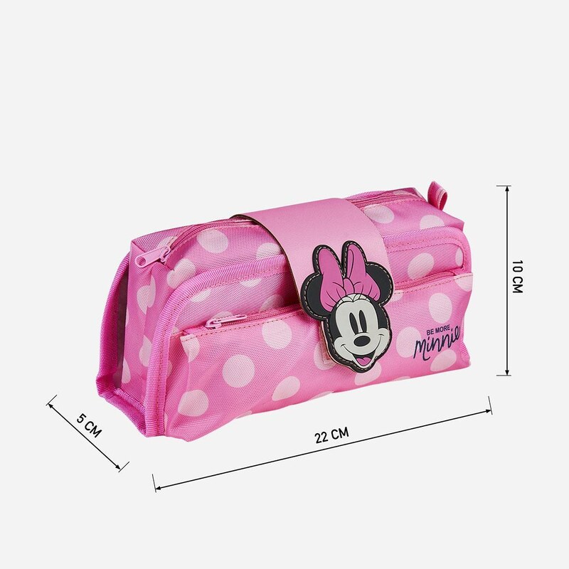 PENCIL CASE VELCRO MINNIE