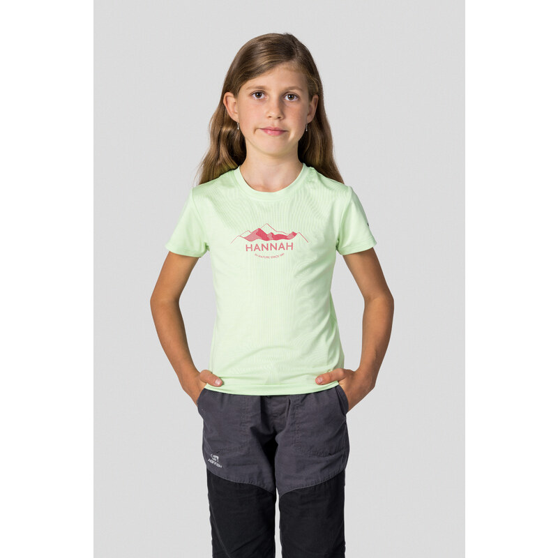 Dětské tričko Hannah CORNET JR II paradise green mel