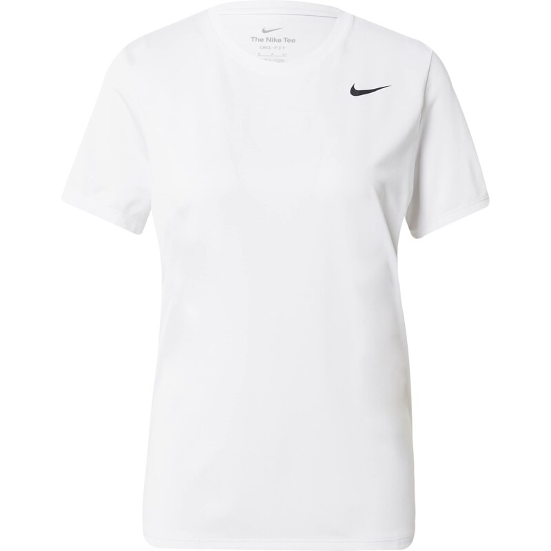 NIKE Funkční tričko černá / bílá