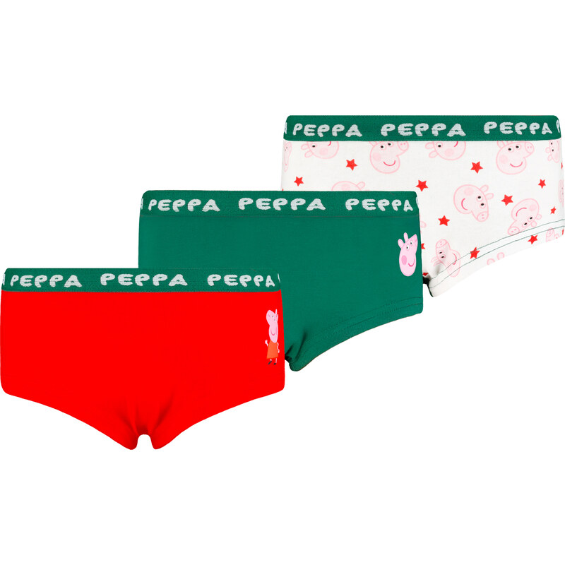 Licensed Dívčí kalhotky Peppa Pig 3P Frogies