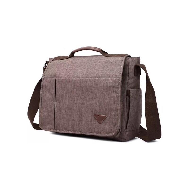 Canvasio pánská plátěná taška crossbody Holden Světle hnědá Lifestyle ZLD1055-KH