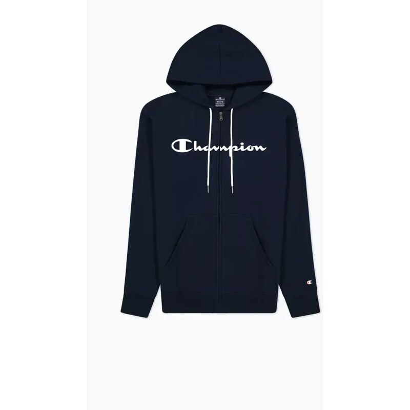 Tepláková souprava CHAMPION Big Script Zip Navy