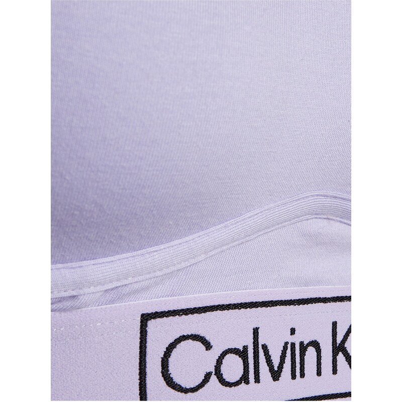 Světle fialová podprsenka Calvin Klein - Dámské