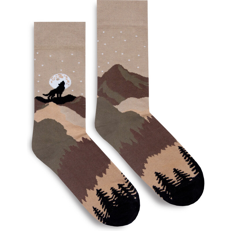 Banana Socks Unisex's Socks Classic Wolf