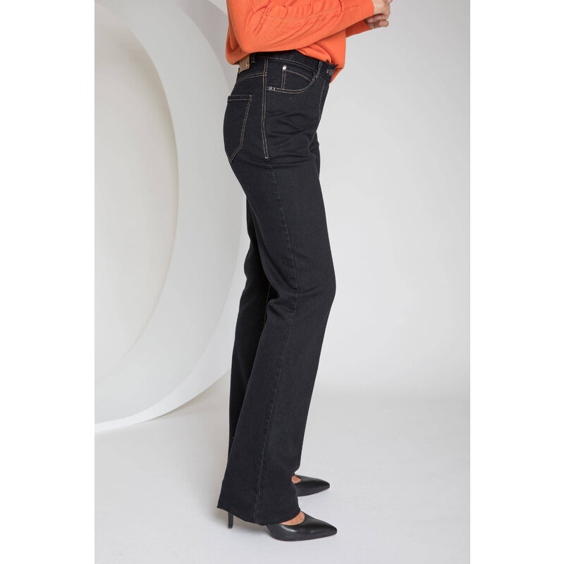 Dámské džíny Deni Cler Milano Deni_Cler_Milano_Trousers_W-Ds-5273-0N-H4-90-1_Black