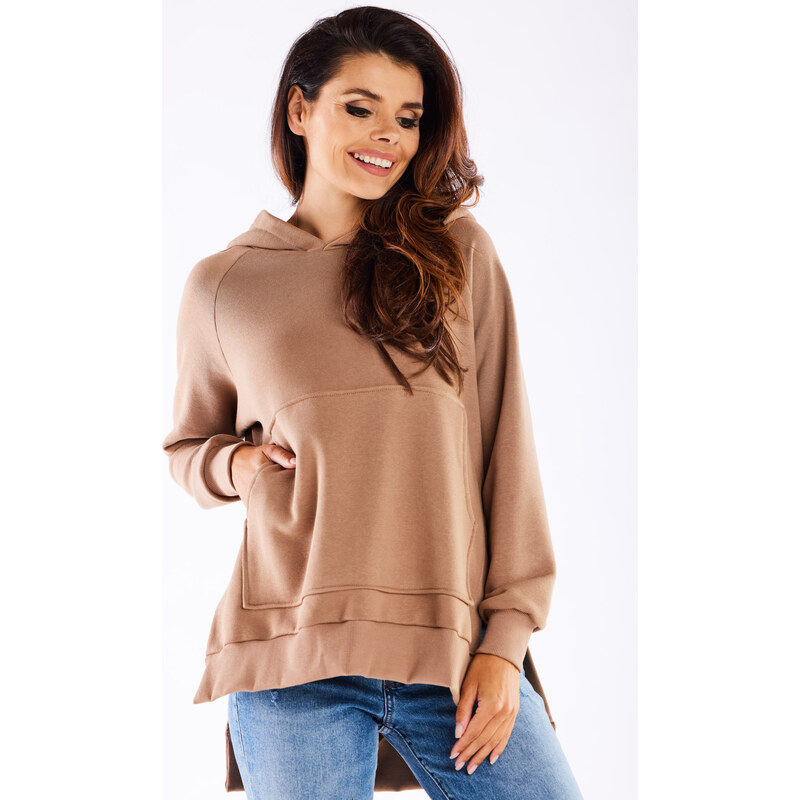 Infinite You Womans Hoodie M280 Beige