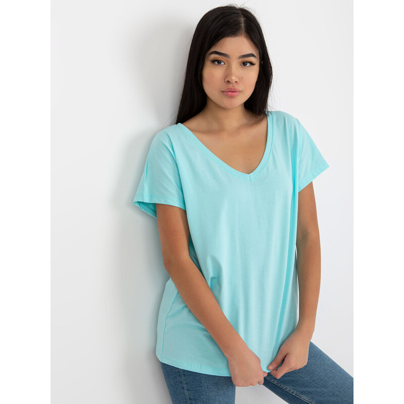 BASIC Feel Good T-shirt-RV-TS-4832.85-mint