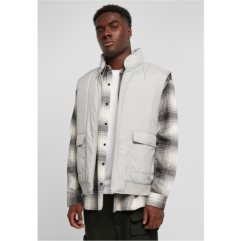 Urban Classics Lehká asfaltová vesta Clean Puffer Vest