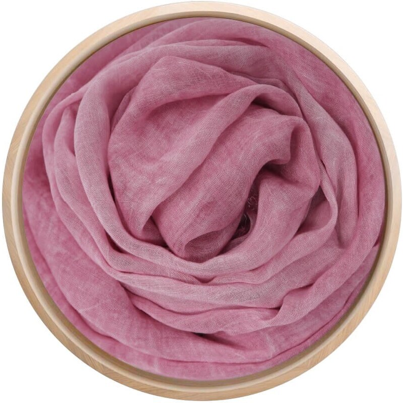 InnBamboo Itálie Dámský šátek Tinta Unita 62 rosa 76477578