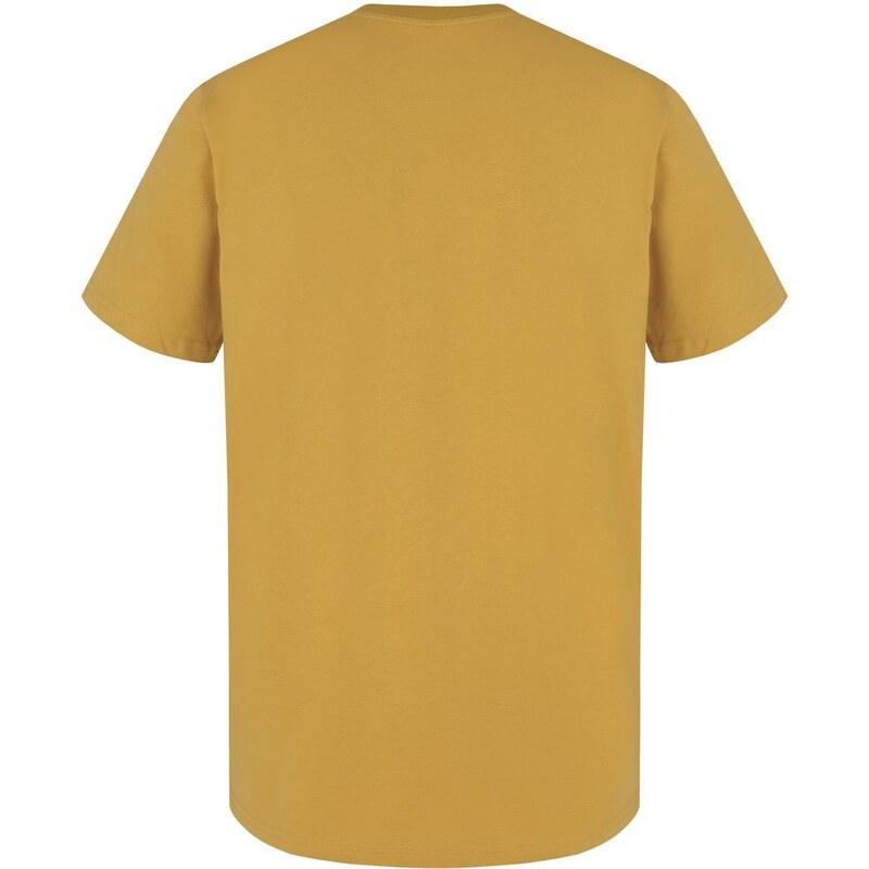 Pánské bavlněné triko Hannah ALSEK golden spice