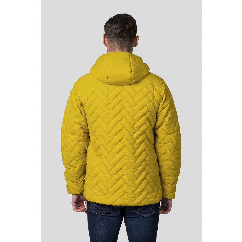 Pánská lehká zimní zateplená bunda Hannah TIAGO ceylon yellow