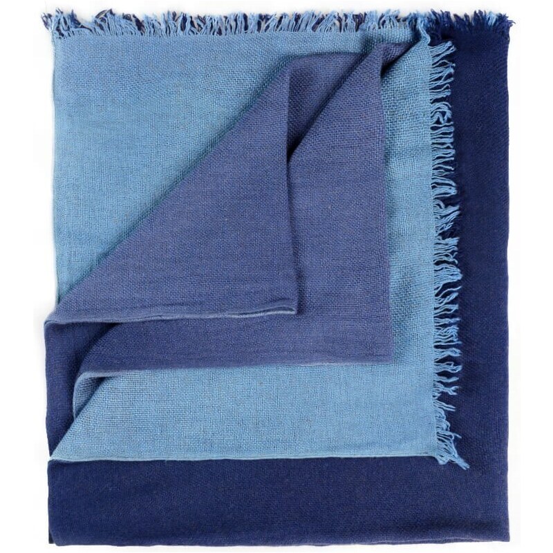 InnBamboo Itálie Šála Cashmere Blue Degrade 195x90 76486995