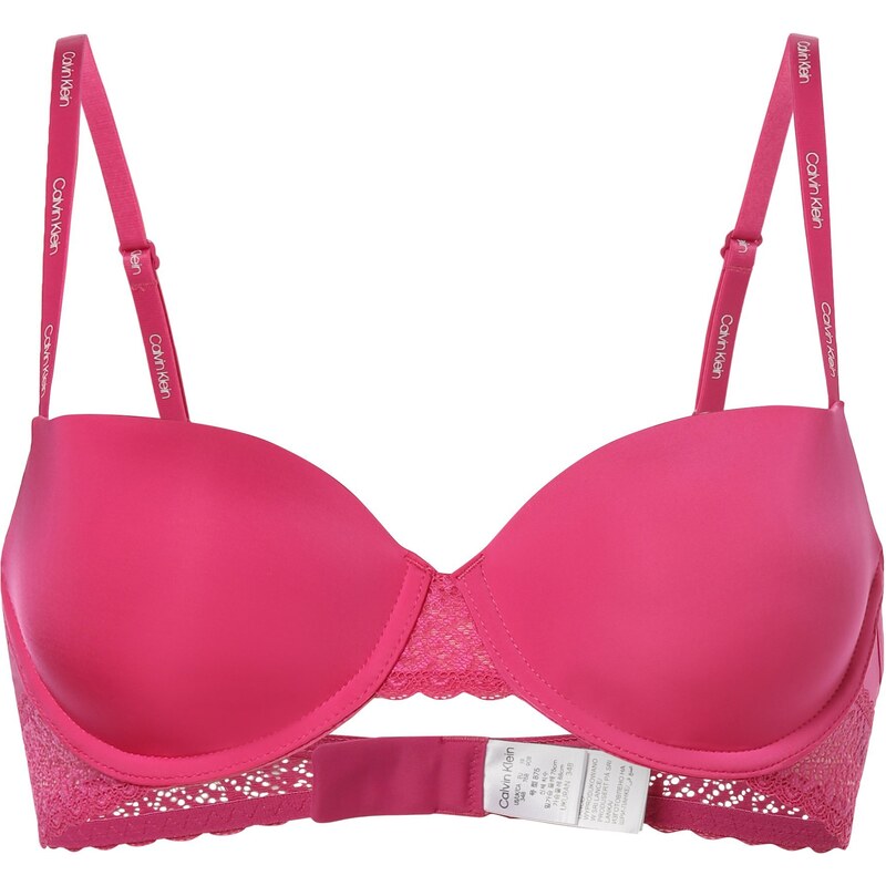 Dámská podprsenka QF5146E VHZ tmavě růžová - Calvin Klein 76487748