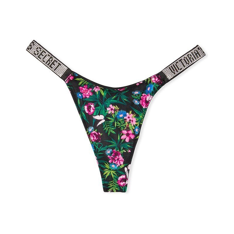 Victoria's Secret Bombshell Shine Strap Tanga