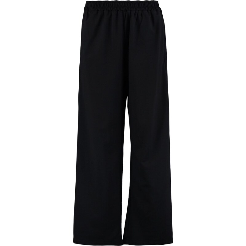 Trendyol Curve Black Wide-Cut Thin, Knitted Sweatpants