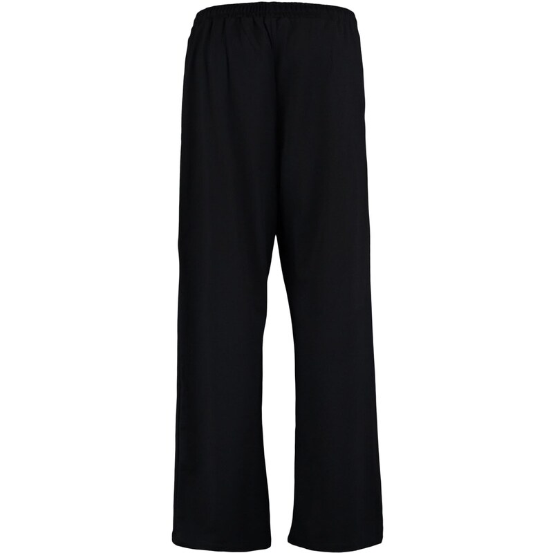 Trendyol Curve Black Wide-Cut Thin, Knitted Sweatpants