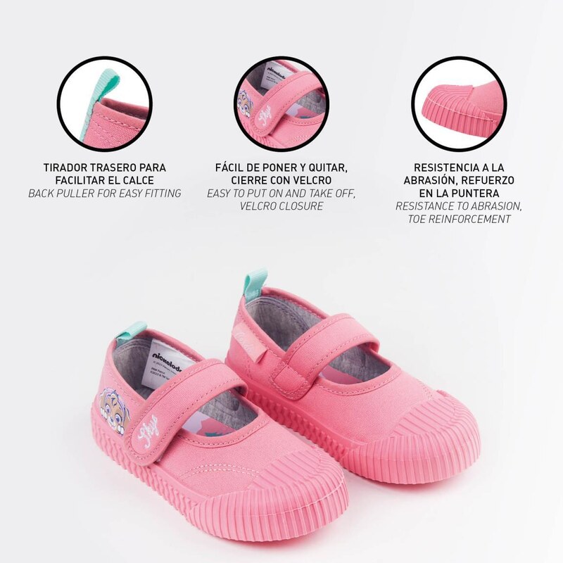 SNEAKERS PVC SOLE LAZO PAW PATROL