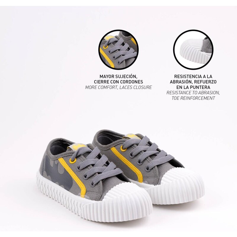 SNEAKERS PVC SOLE LACES BATMAN