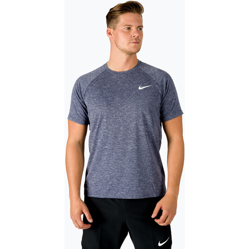 Pánské tréninkové tričko Nike Heather navy blue NESSA589-440