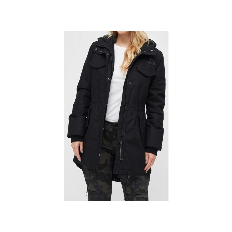 Dámská parka Brandit Ladies Marsh Lake Parka - black 91444126