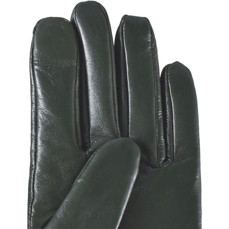 Semiline Woman's Women Leather Antibacterial Gloves P8202