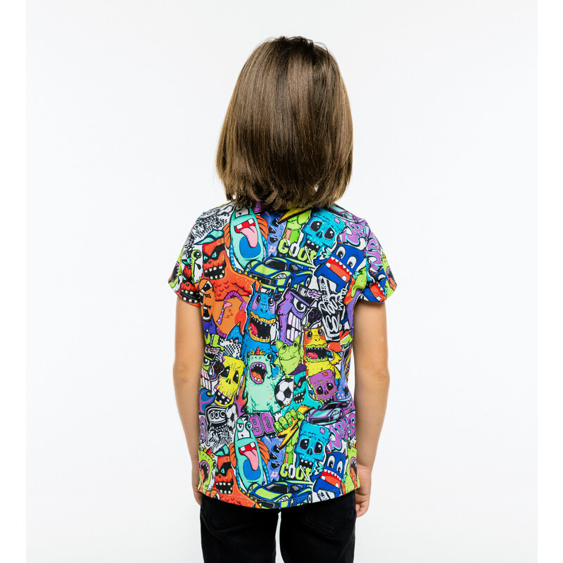 Mr. GUGU & Miss GO Kids's Shirt SH-K1595