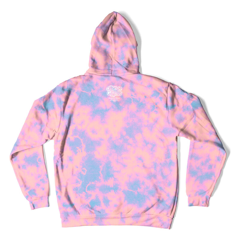 Mr. GUGU & Miss GO Man's Tie Dye Hoodie OVS-M 2430