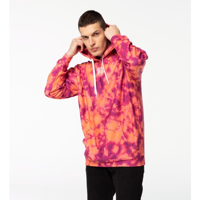 Mr. GUGU & Miss GO Man's Tie Dye Hoodie OVS-M 2209