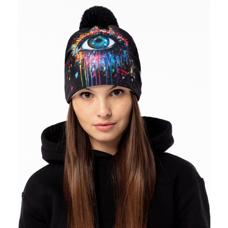 Mr. GUGU & Miss GO Woman's Fullprint Beanie WB21BL 1703