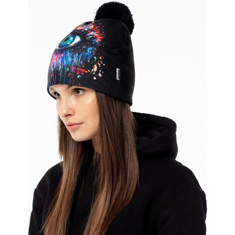 Mr. GUGU & Miss GO Woman's Fullprint Beanie WB21BL 1703