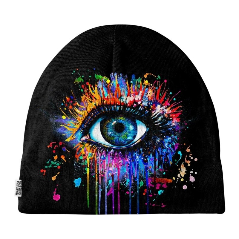 Mr. GUGU & Miss GO Man's Fullprint Beanie MB 211703