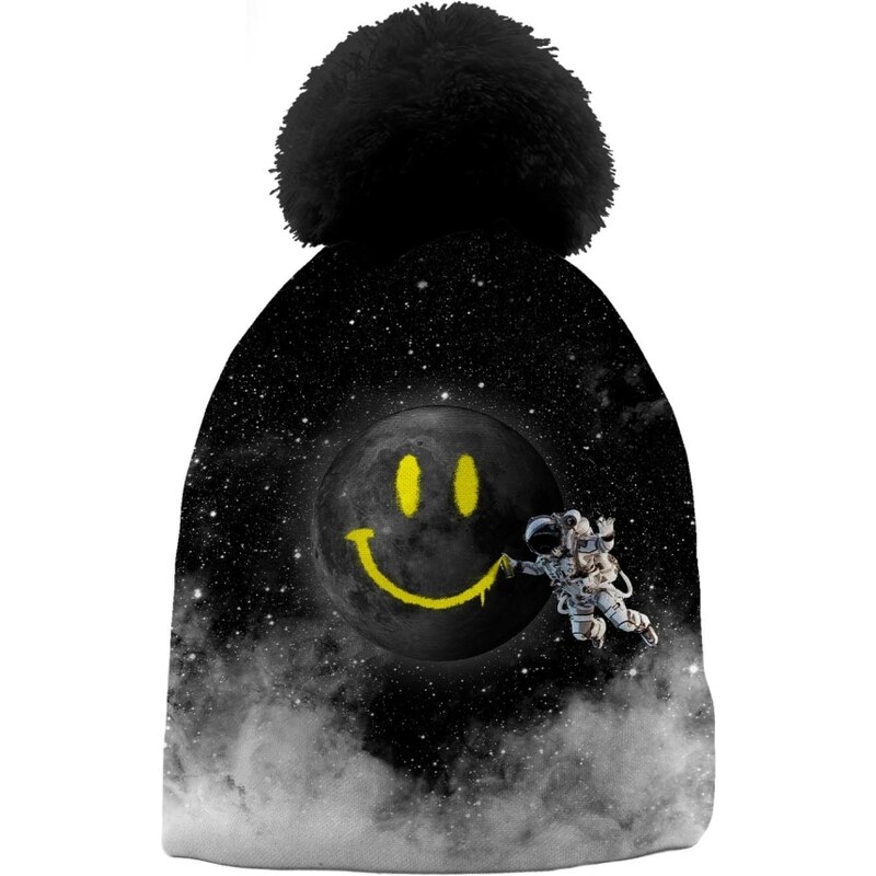 Mr. GUGU & Miss GO Woman's Space Smile Beanie WB21BL 2201