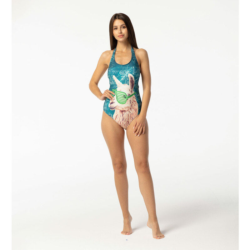 Aloha From Deer Woman's Smart Guy Open Back Swimsuit SSOB AFD161