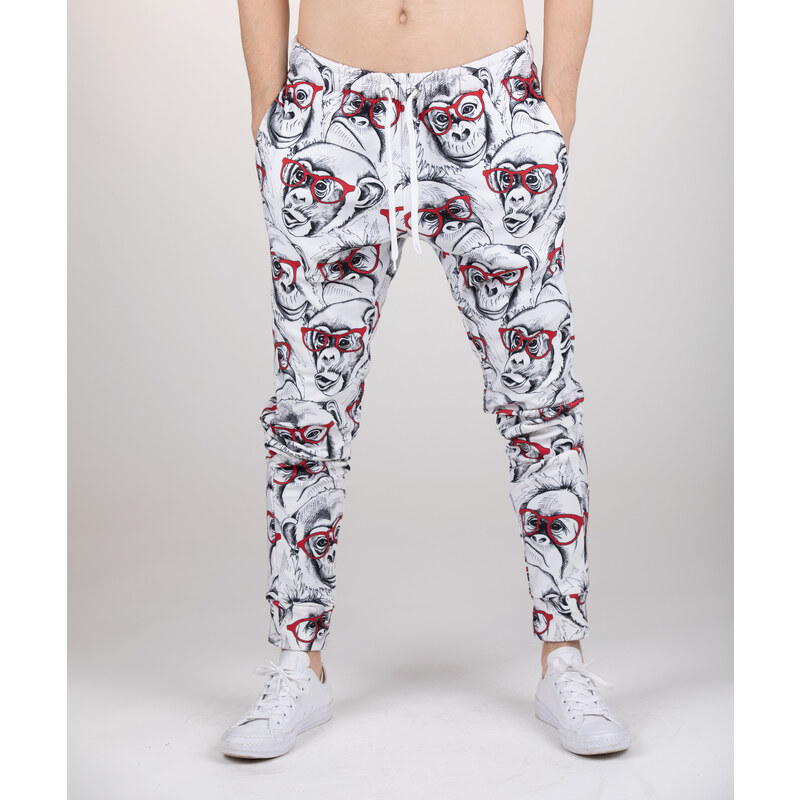 Aloha From Deer Unisex's Cheeky Monkey Sweatpants SWPN-PC AFD368