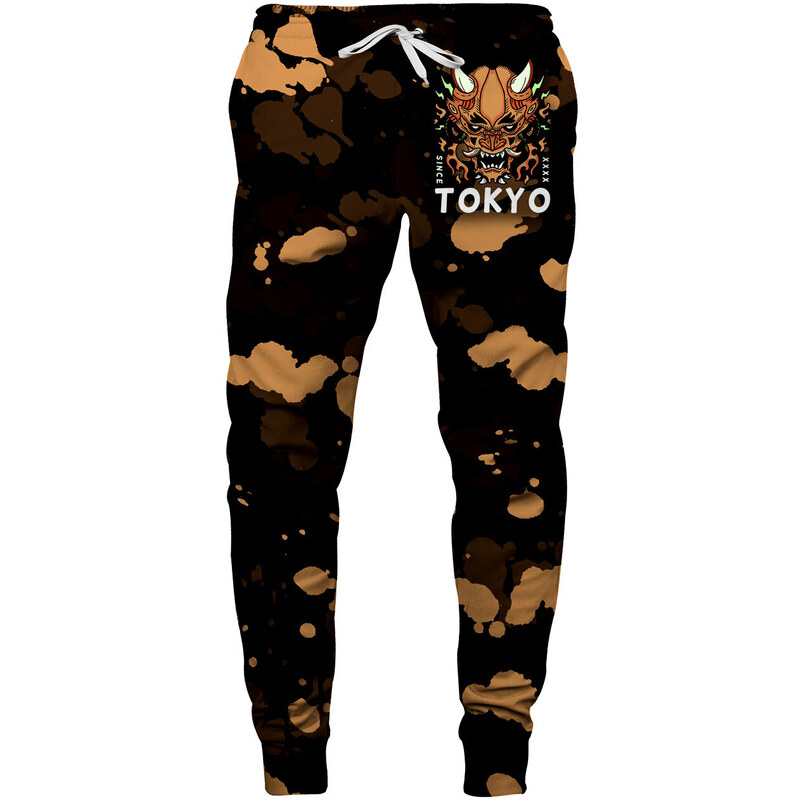 Aloha From Deer Unisex's Tokyo Oni Yellow Sweatpants SWPN-PC AFD939