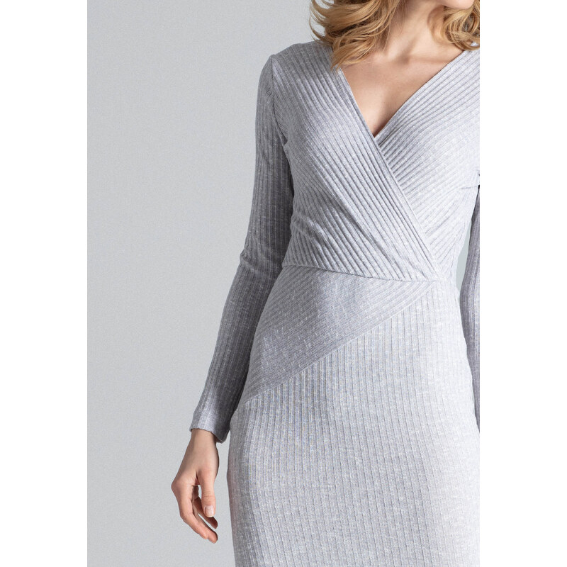 Figl Woman's Dress M637 Grey