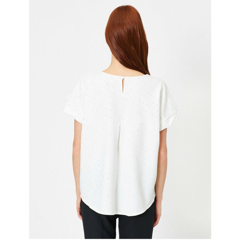 Koton Blouse - Ecru - Regular fit