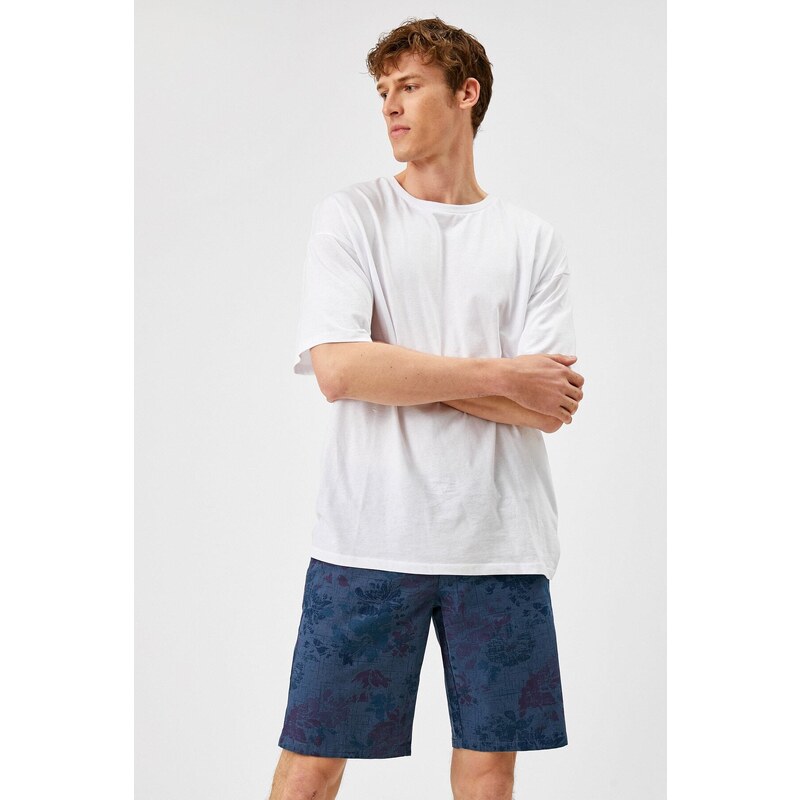 Koton Patterned Shorts Cotton