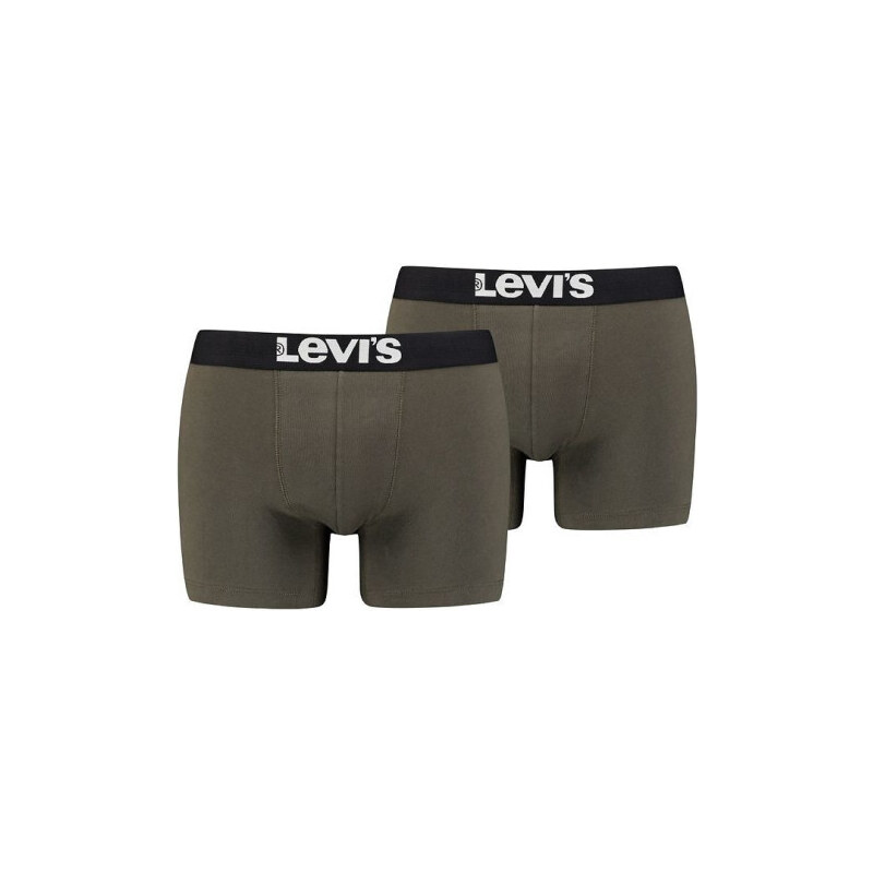 Levi's 2PACK pánské boxerky Levis zelené