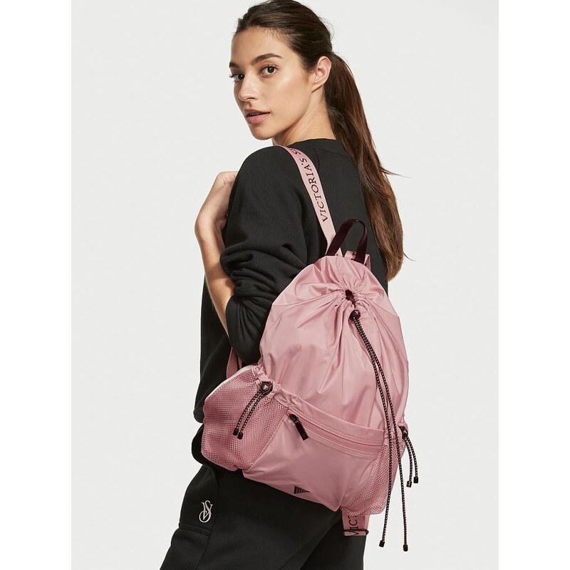 Borsa Victoria in suede in Blu - Victoria Beckham