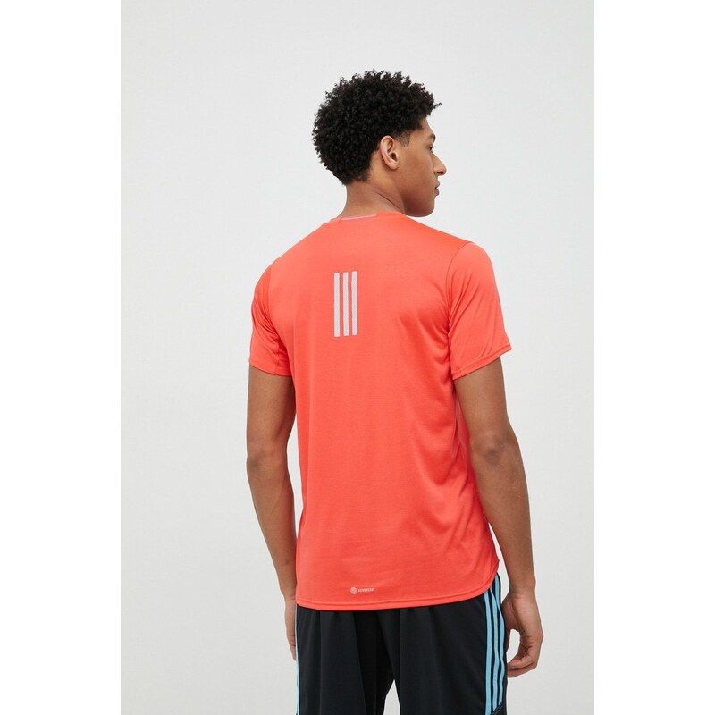 Běžecké tričko adidas Performance Designed 4 Running červená barva