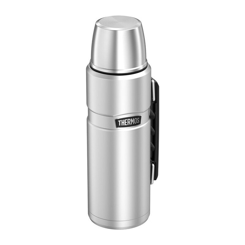 Thermos Termoska na nápoje s madlem - nerez 1,2 litru