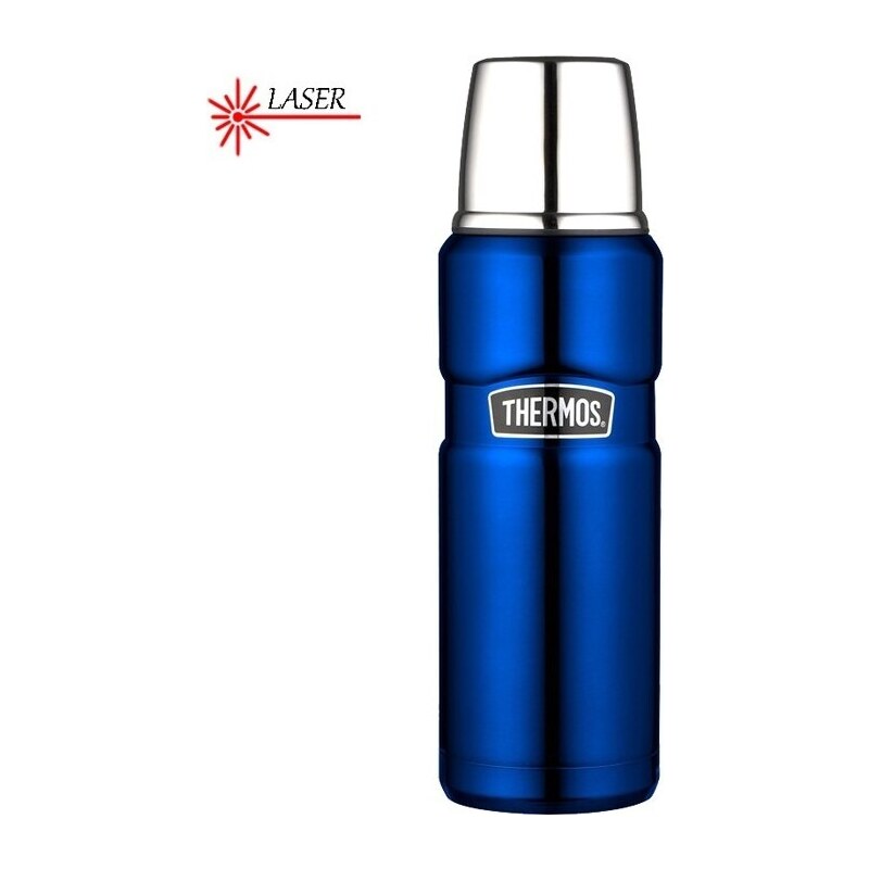 Thermos Termoska na nápoje - modrá 470 ml