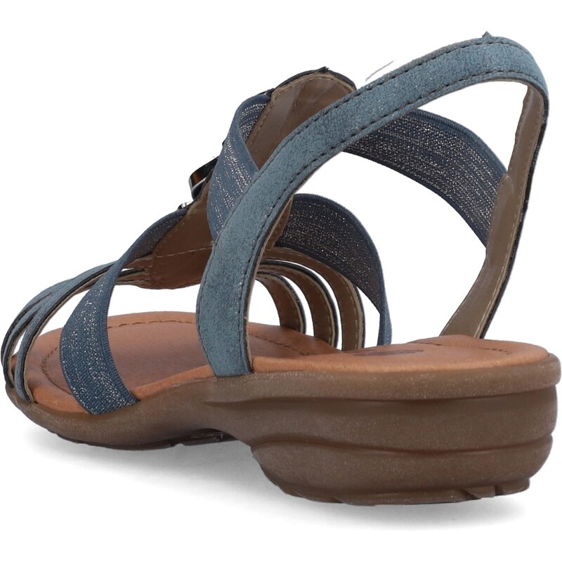 RIEKER Dámské sandály REMONTE R3654-14 modrá
