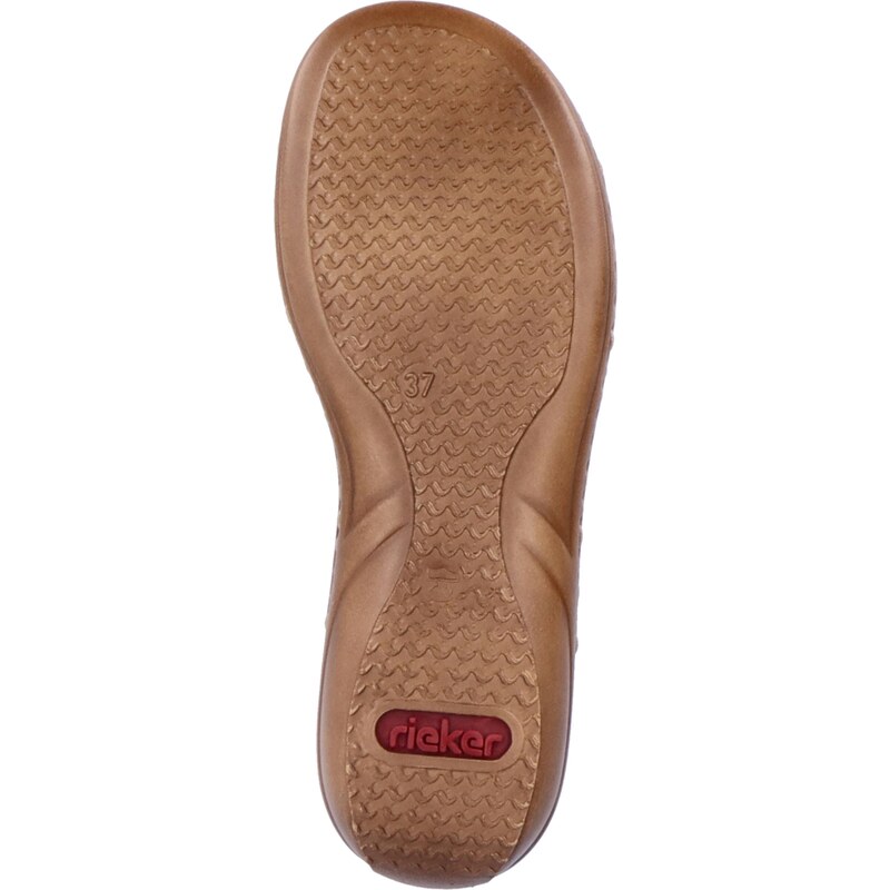 Dámské sandály RIEKER 608Z3-60 béžová