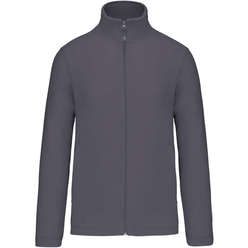 Kariban Pánská microfleecová mikina na zip Jacket –
